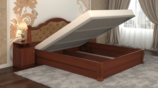Ліжко Tracy Elegant Luxury (Тетяна Елегант Люкс) з підйомним механізмом Da-Kas 90x190