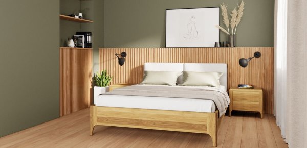 Кровать Oslo с подъемным механизмом 120x200 Woodsoft