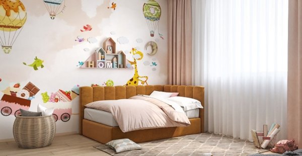 Детская кровать Valencia (Валенсия) 90x200 с механизмом Woodsoft