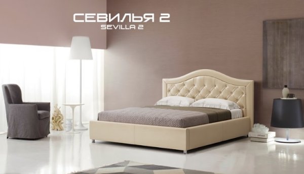 Ліжко Севілья 2 Люкс Greensofa