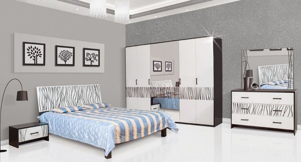 Спальня Бася Новая 3Д Світ Меблів