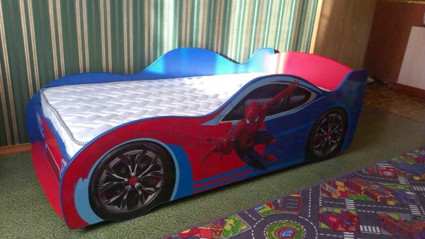 Ліжко машина Спайдермен (Людина-Павук)