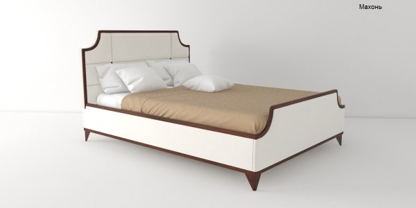 Кровать Milton с каркасом 120x200 Woodsoft