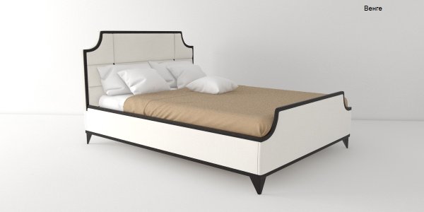 Кровать Milton с каркасом 120x200 Woodsoft