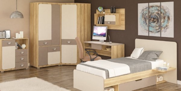 Кровать 900 Лами Мебель Сервис 