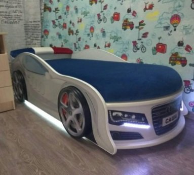 Кроватка машина Ауди 