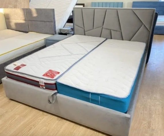 Кровать Симпл Городок 160x200 с подъёмным механизмом